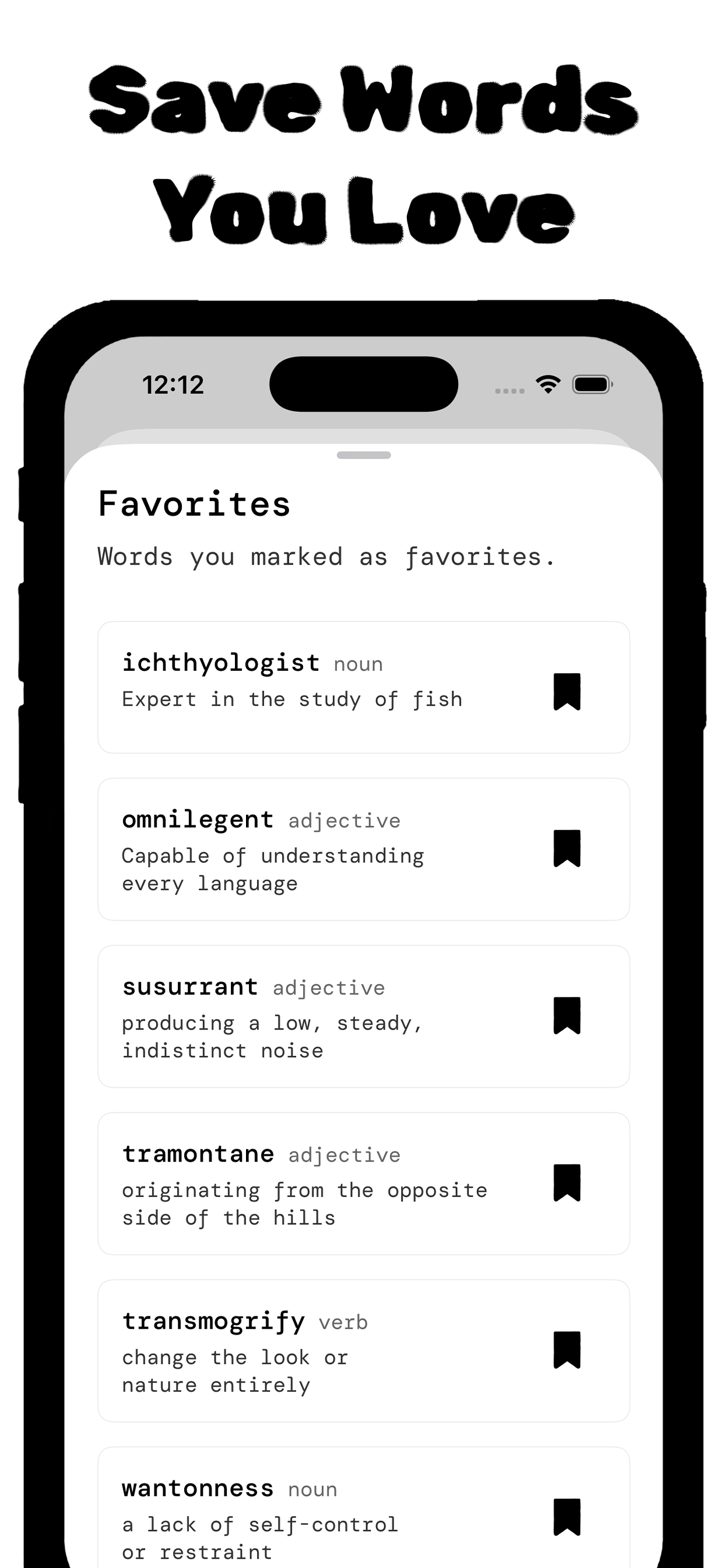 mug screenshot showing profile and settings